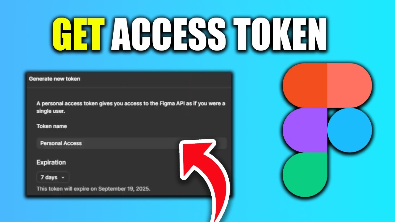 How To Get A Figma Access Token | Get Personal Access Tokens Figma