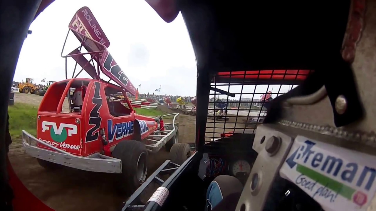 Onboard #422 Marten Bijlsma MAB Texel Stockcar F1 A Finale 16-7-2017