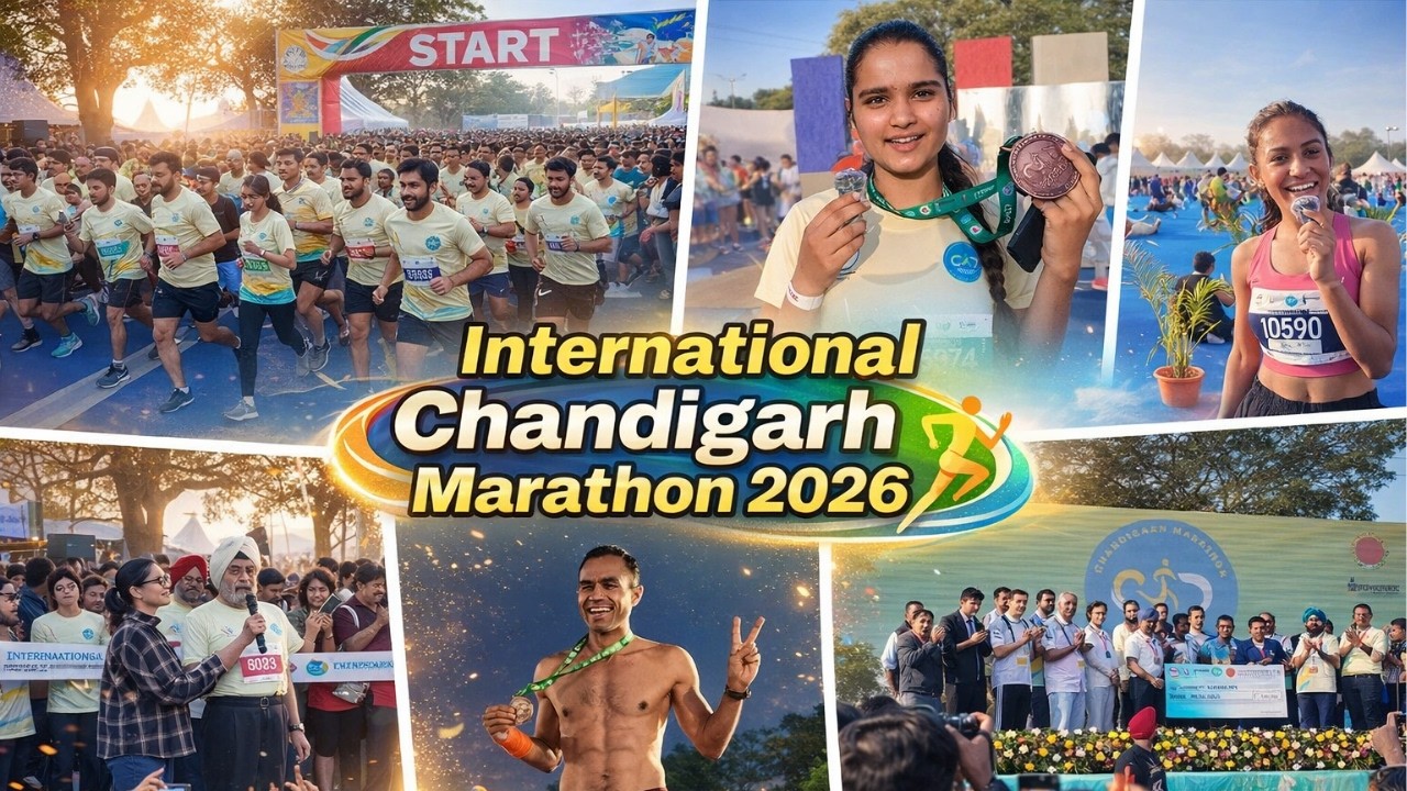 Chandigarh Marathon 2026 💪 | Marathon in Chandigarh 2026 | Chandigarh Marathon | Marathon |