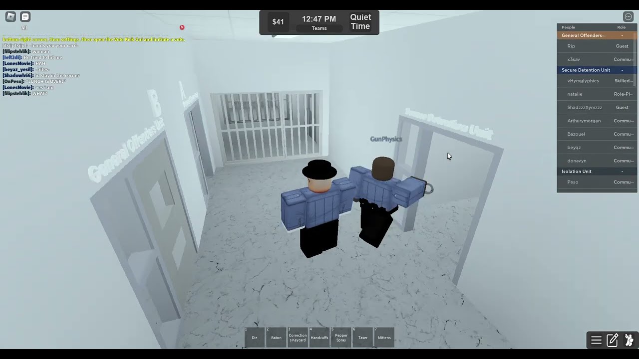 Roblox Clayton Juvenile Detention Center-Classification Officer Roleplay