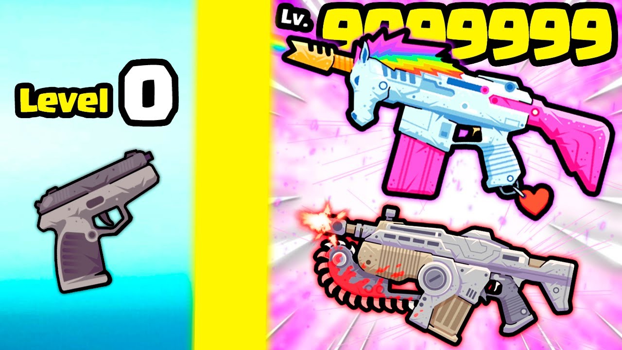 Minha ARMA LENDÁRIA alcançou 999.999 Km/h e quebrou o jogo → GunSpin
