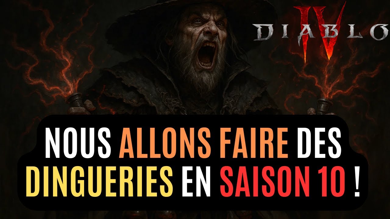 Résumé Et Analyse De La Conférence De Pré-Saison 10 De Diablo IV Avec Pas Mal De Surprises !