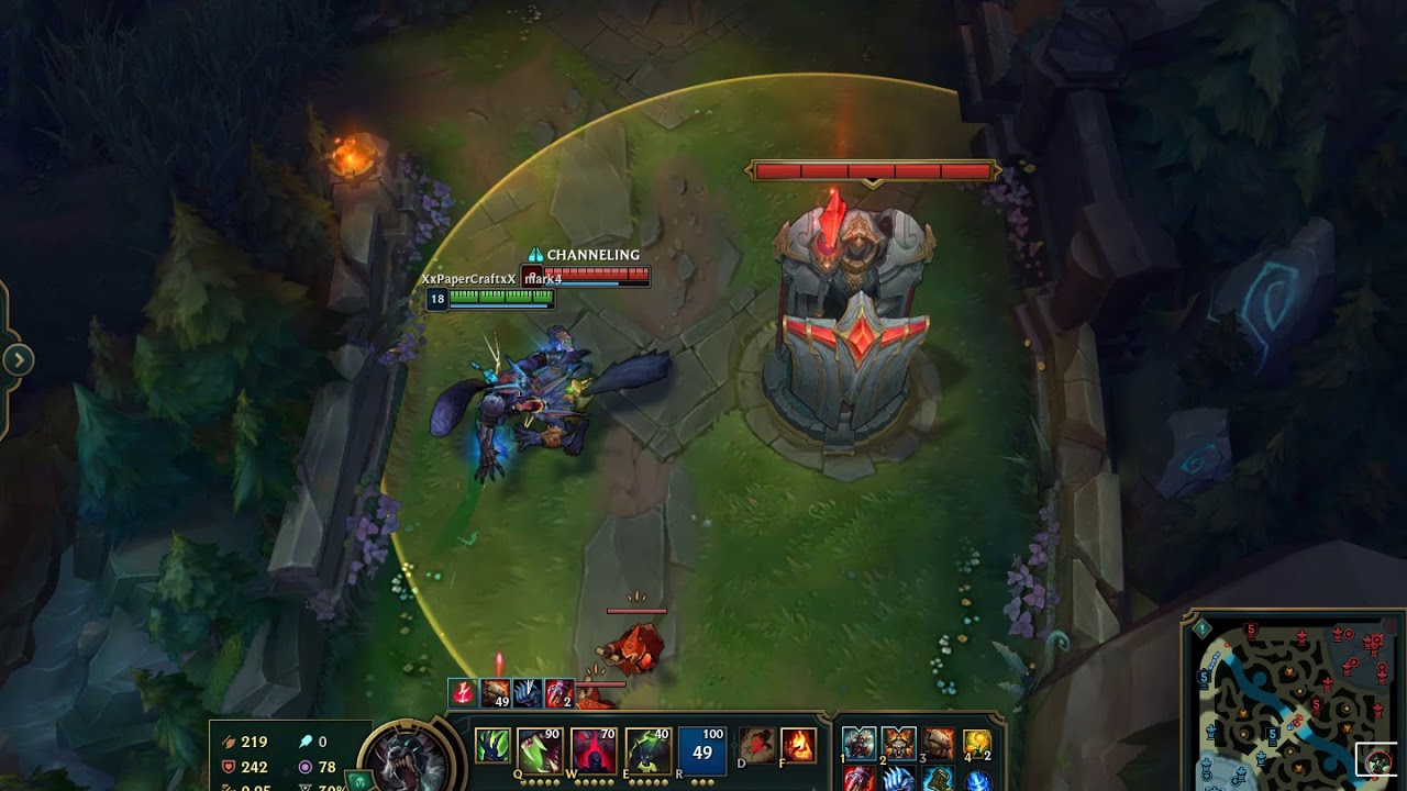 Grey warwick with Chroma pati buohan ko kay warwick Ap/Tank #NewSkins