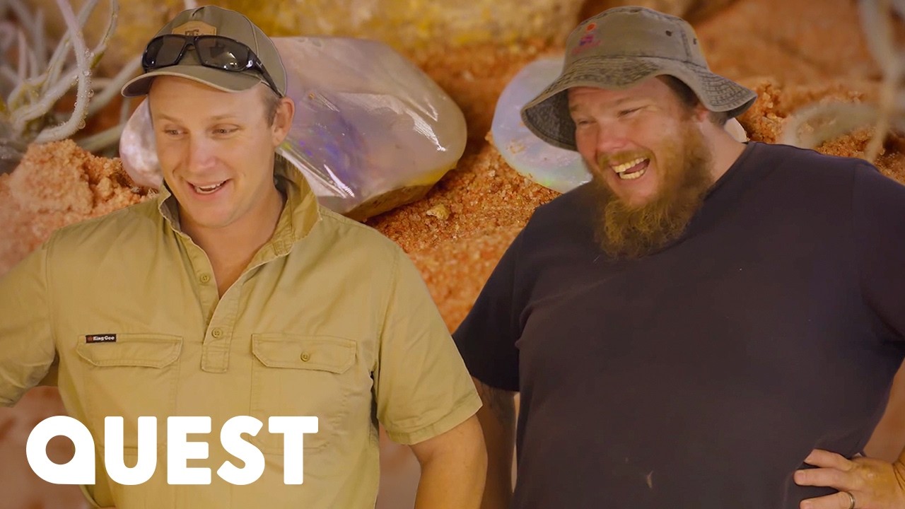 Rare Blue Opal Saves The Bushmen From Total Financial Ruin | Outback Opal Hunters