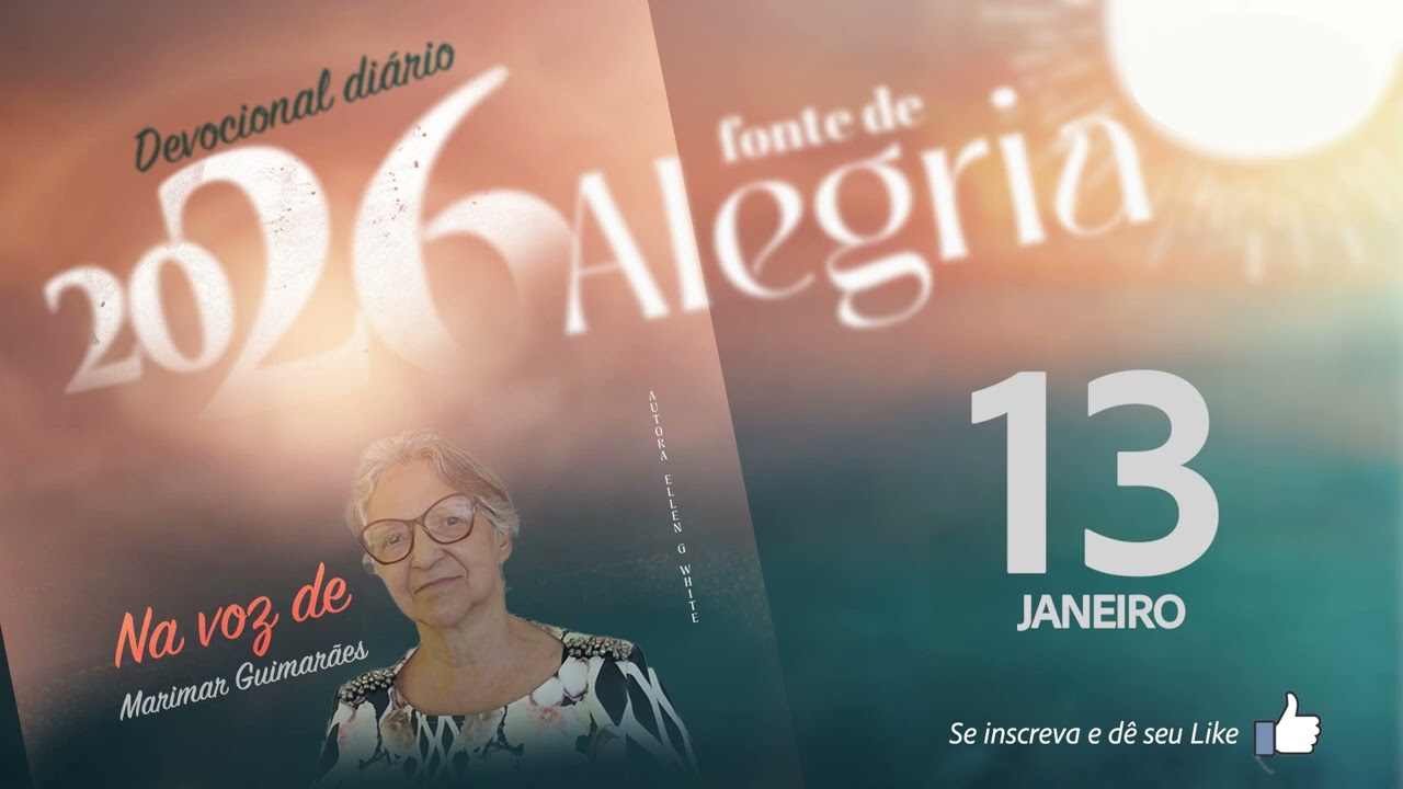MEDITAÇÃO DIÁRIA 13 DE JANEIRO  SUA SALVAÇÃO