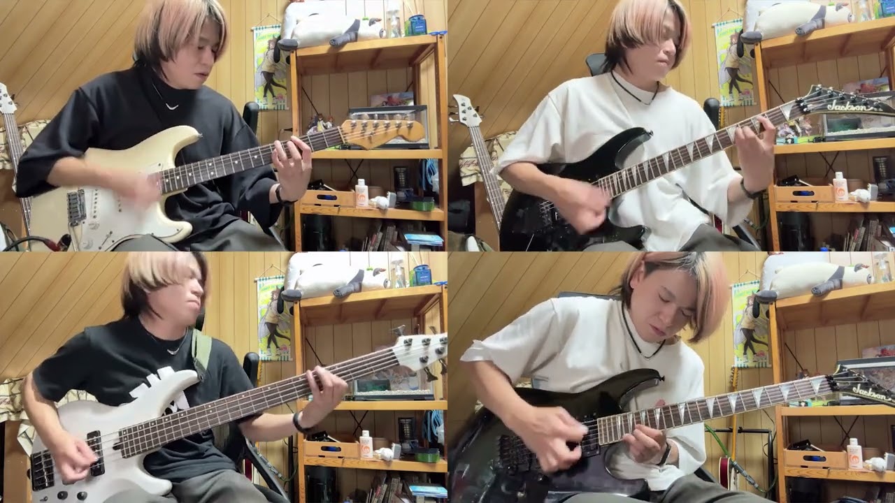 Be Awake/LUNA SEA Guitar&Bass Cover