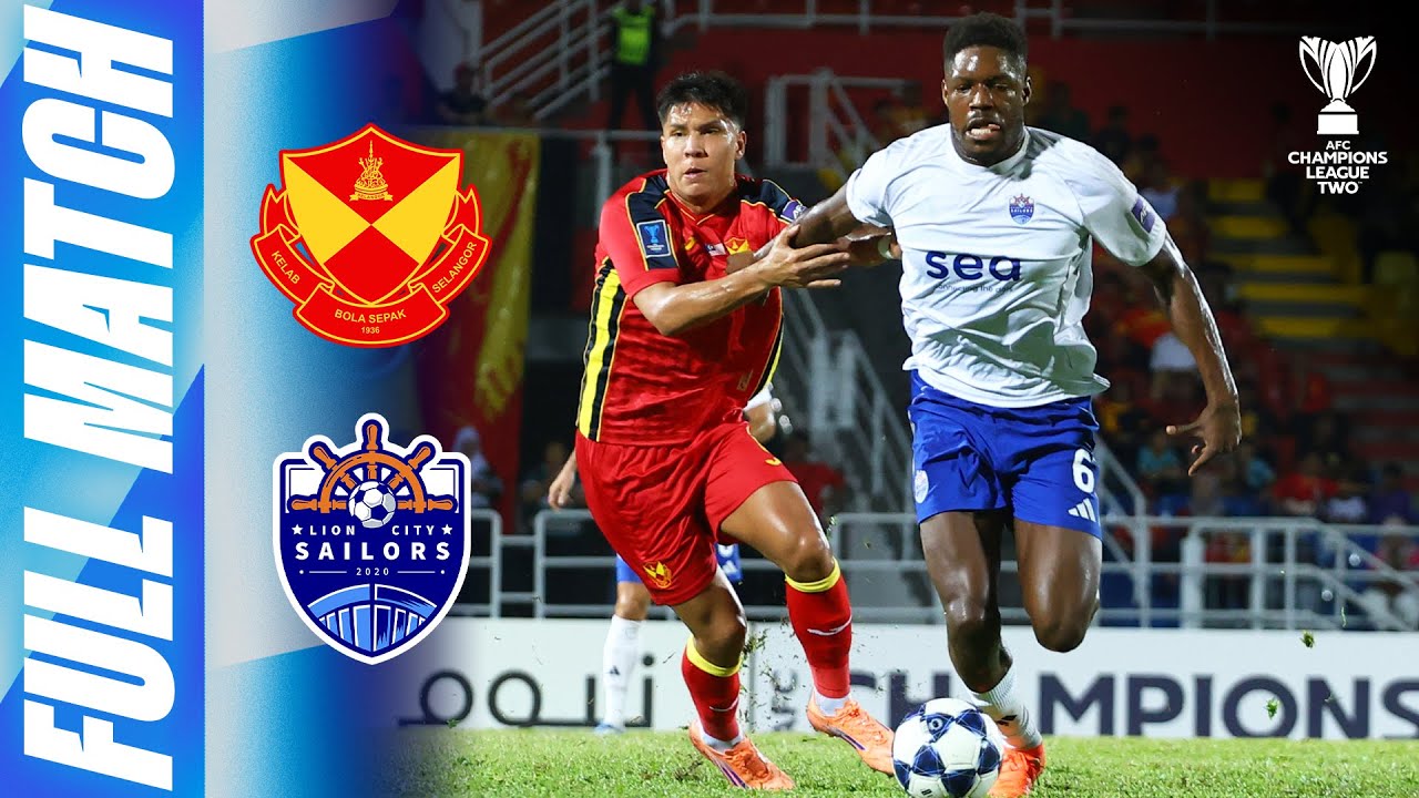 Selangor FC 🇲🇾 vs Lion City Sailors 🇸🇬 | Full Match | AFC Champions League Two&trade; 2025/26