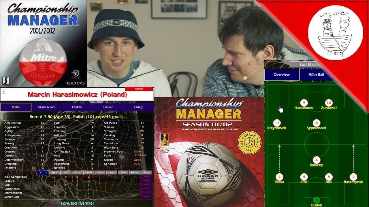Championship Manager 01/02 - legenda czy staroć | Recenzje Tetryków #4