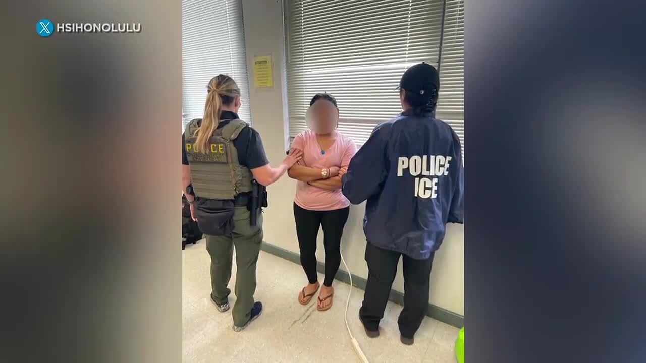 ICE warns public to stay back during immigration enforcement operations