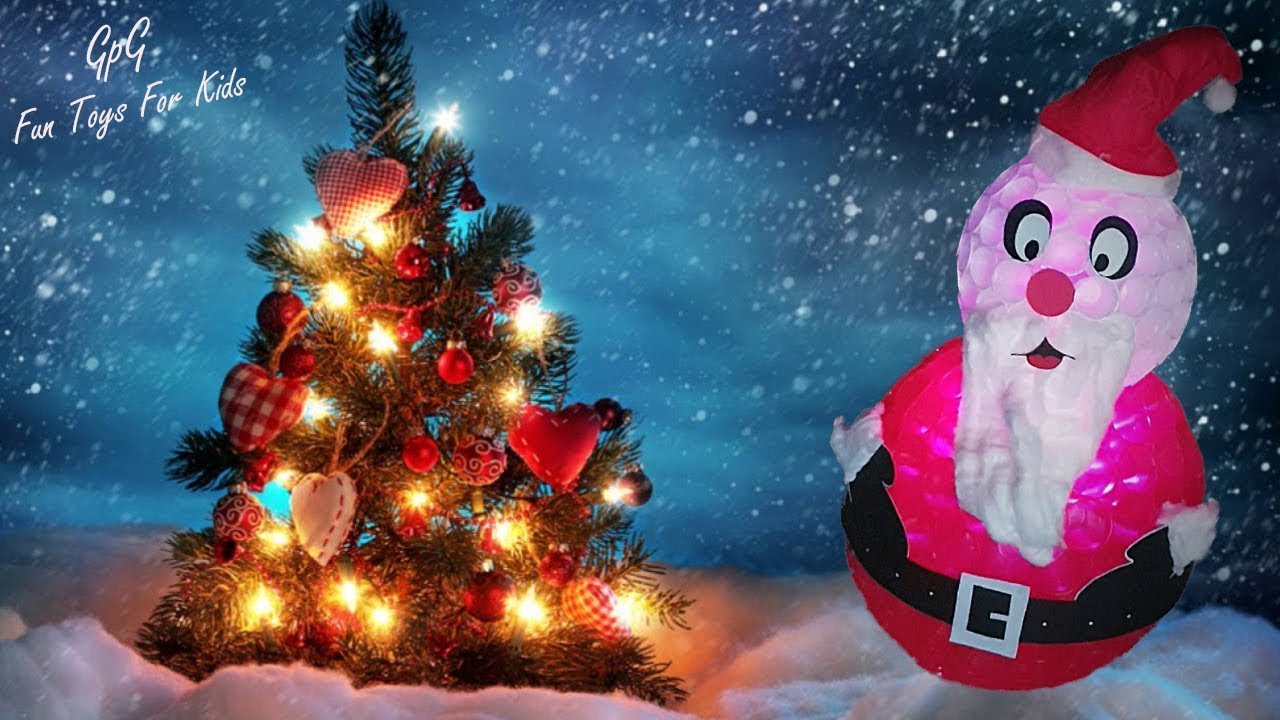 Babbo Natale con bicchieri di plastica!!! 🎅 Santa Claus with glasses