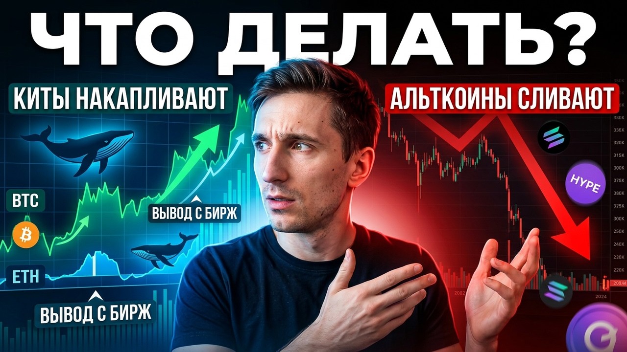 Crypto Market Review 2026 | Whales Offloading ETH and BTC | Crowd Dumping Altcoins