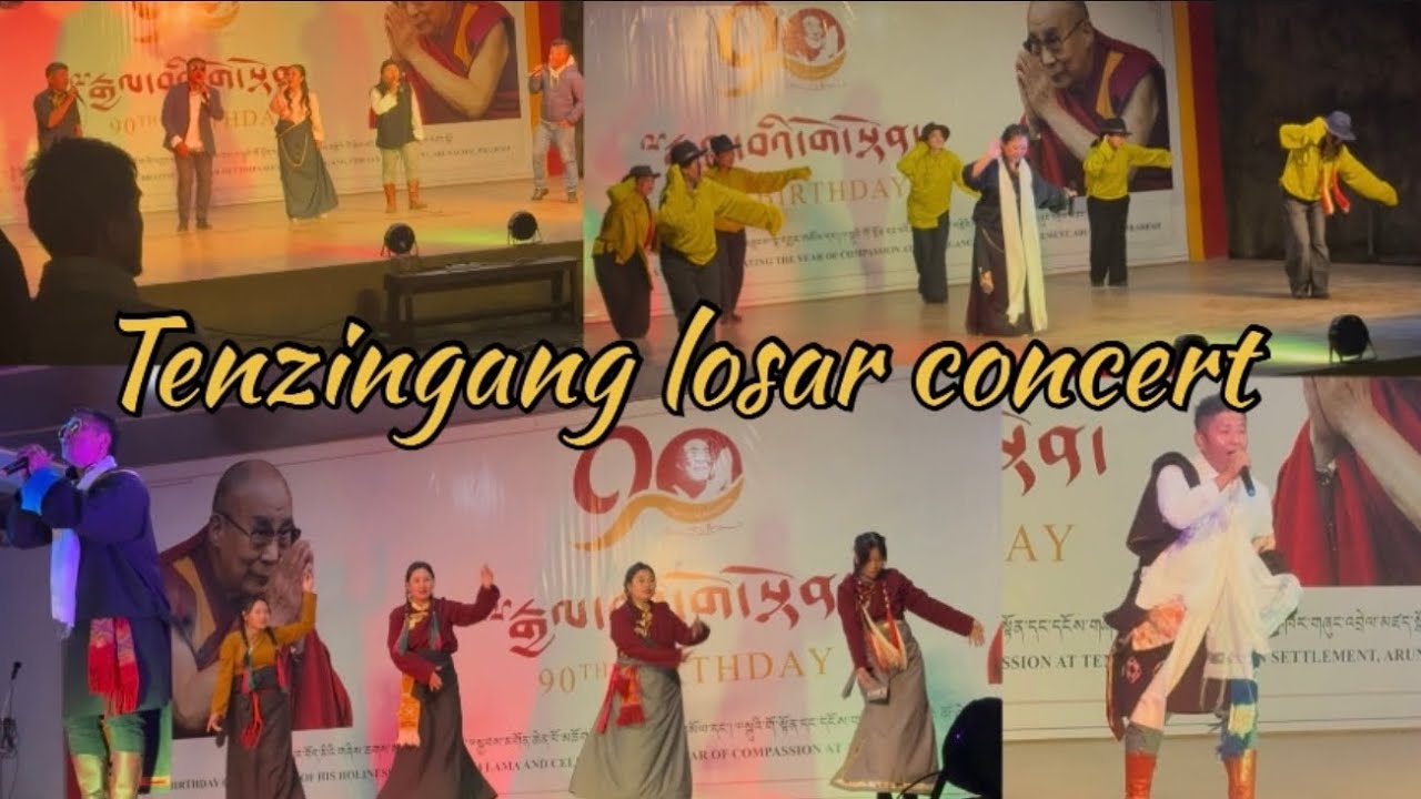 Tenzingang Losar concert || Tibetan culture dance || fun with friends #tenzingang#tibetanvlogger ￼