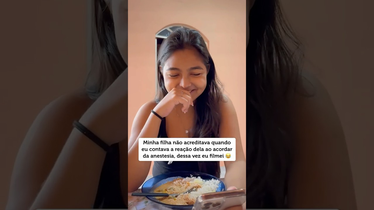 Ela achava que eu exagerava.. dessa vez resolvi gravar e estamos rindo disso até agora 😂😂♥️♥️