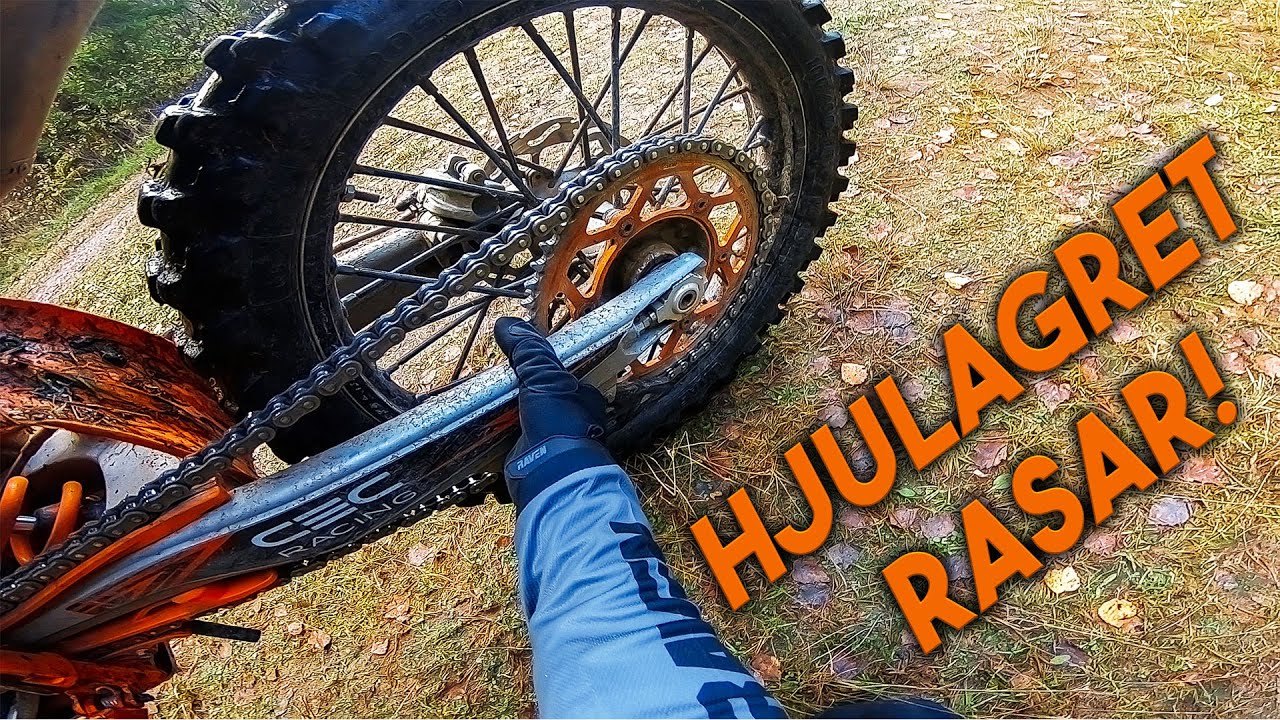 HJULLAGERRAS I SKOGEN! - ENDUROVLOG IS BACK