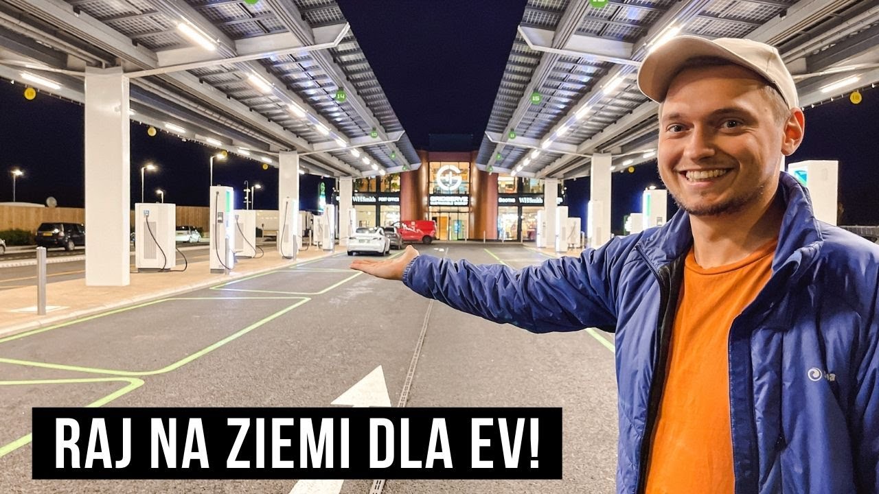 NAJWIĘKSZA stacja ładowania jaką widziałem! 42 STANOWISKA 😱 GRIDSERVE Electric Forecourt&reg; Braintree