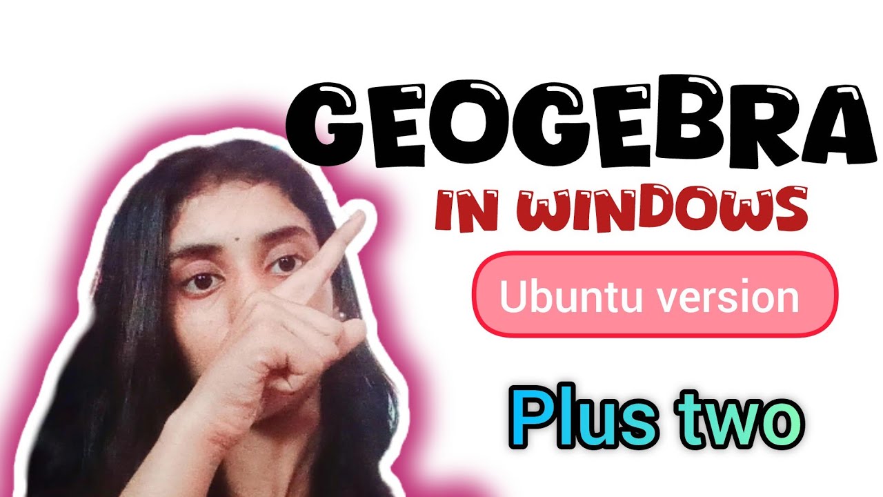 Geogebra in windows | Ubuntu version| Maths practical exam |without downloading anyother application