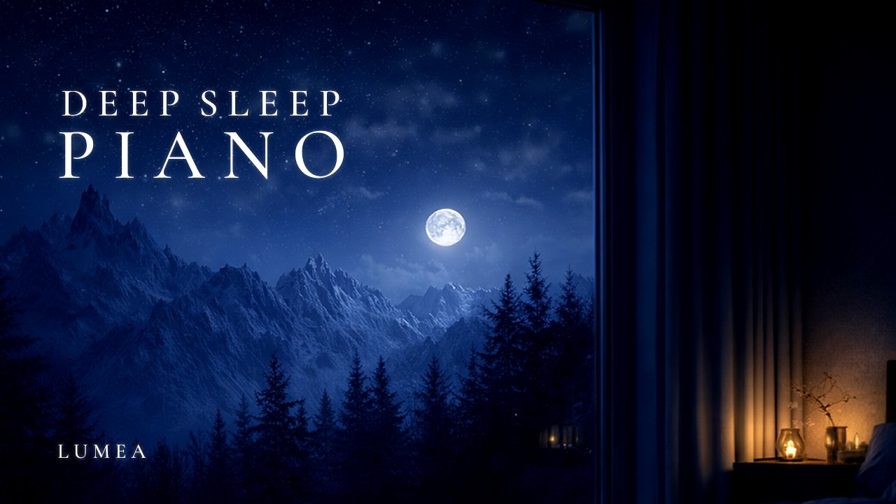Deep Sleep Piano (3 Hours) | Softened Nightlight | Lumea BGM | Vol.22