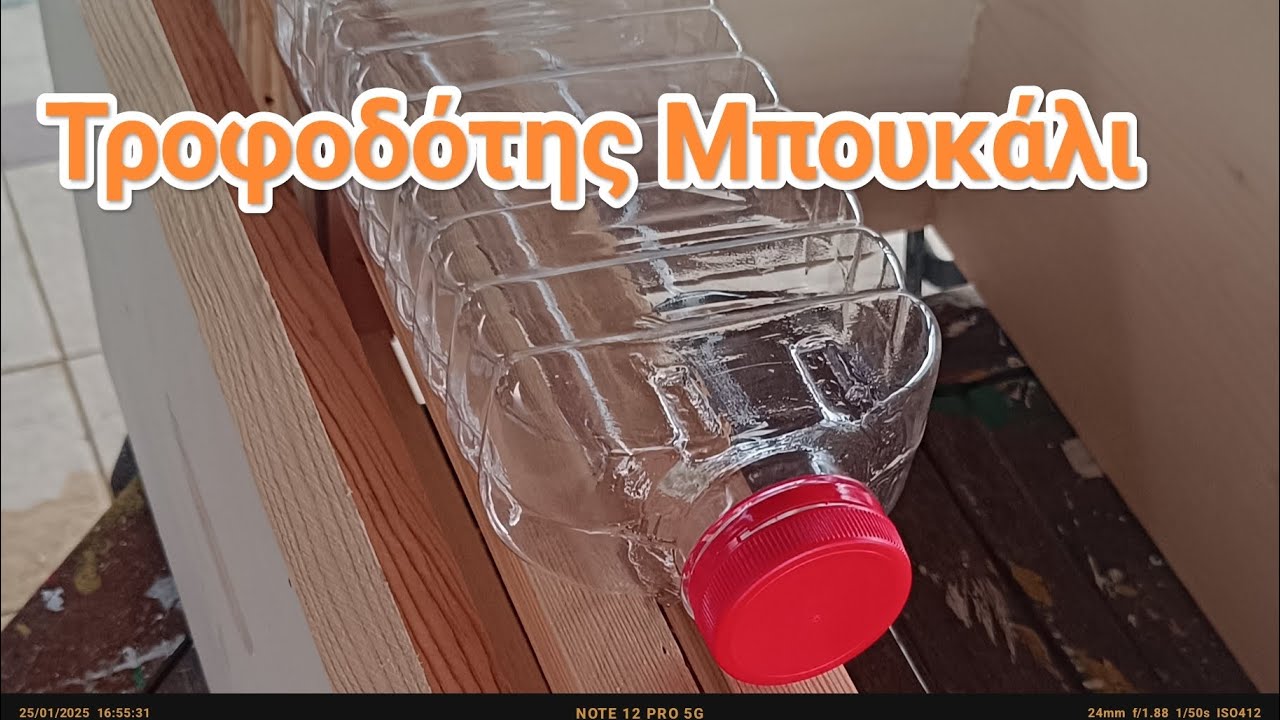 Ενα μυστικό για την τροφοδοσία με μπουκάλι στα μελίσσια!