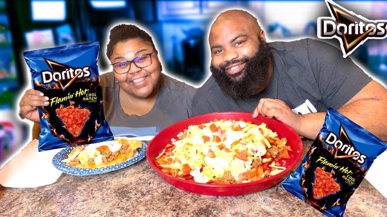 FLAMING HOT COOL RANCH NACHOS