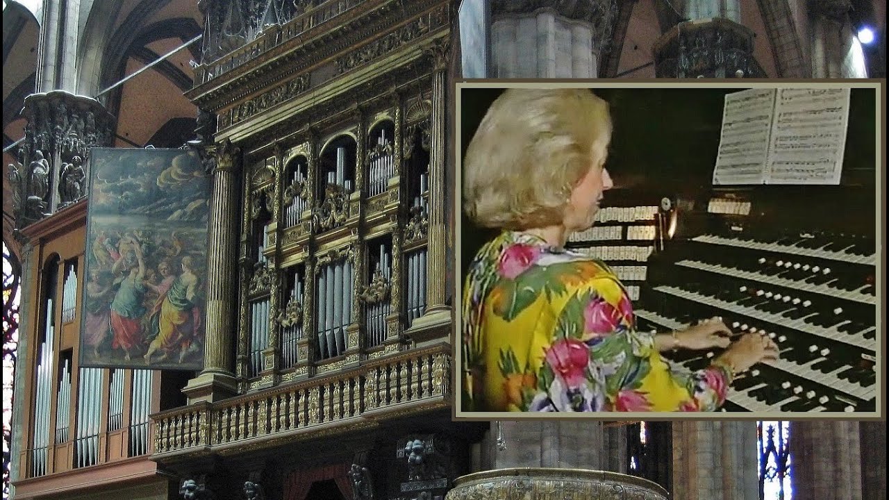 Gigout | TOCCATA | Diane Bish at Milan Cathedral, Italy