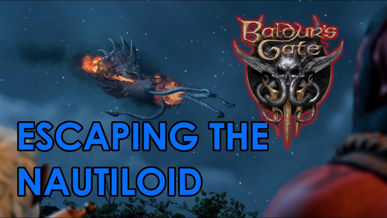 Escaping The Nautiloid 😮 [Baldur's Gate III Clip]