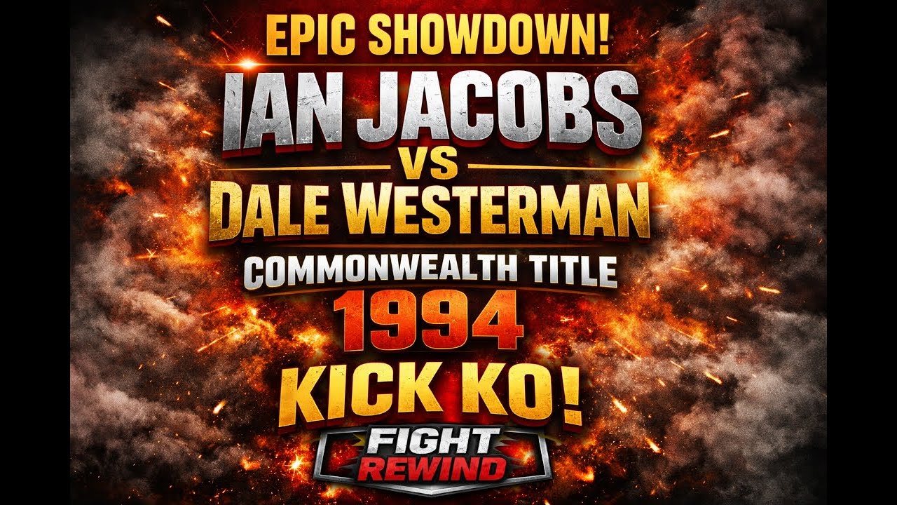🔥 IAN JACOBS vs DALE WESTERMAN – 1ST BOUT | Commonwealth Title (1994) 🔥