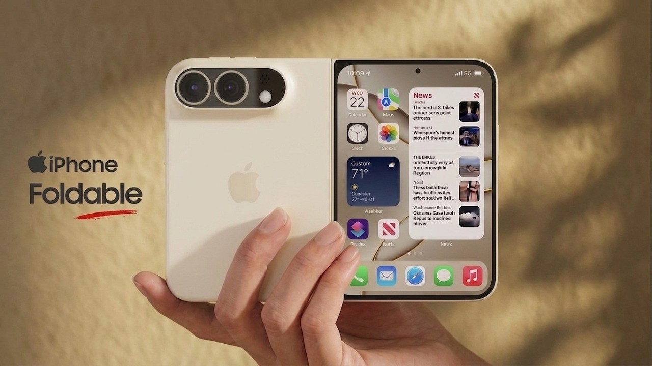 УТЕЧКА Apple iPhone Fold! Цена от $2000, 8-дюймовый дисплей и ГРОМАДНАЯ революция iPhone!