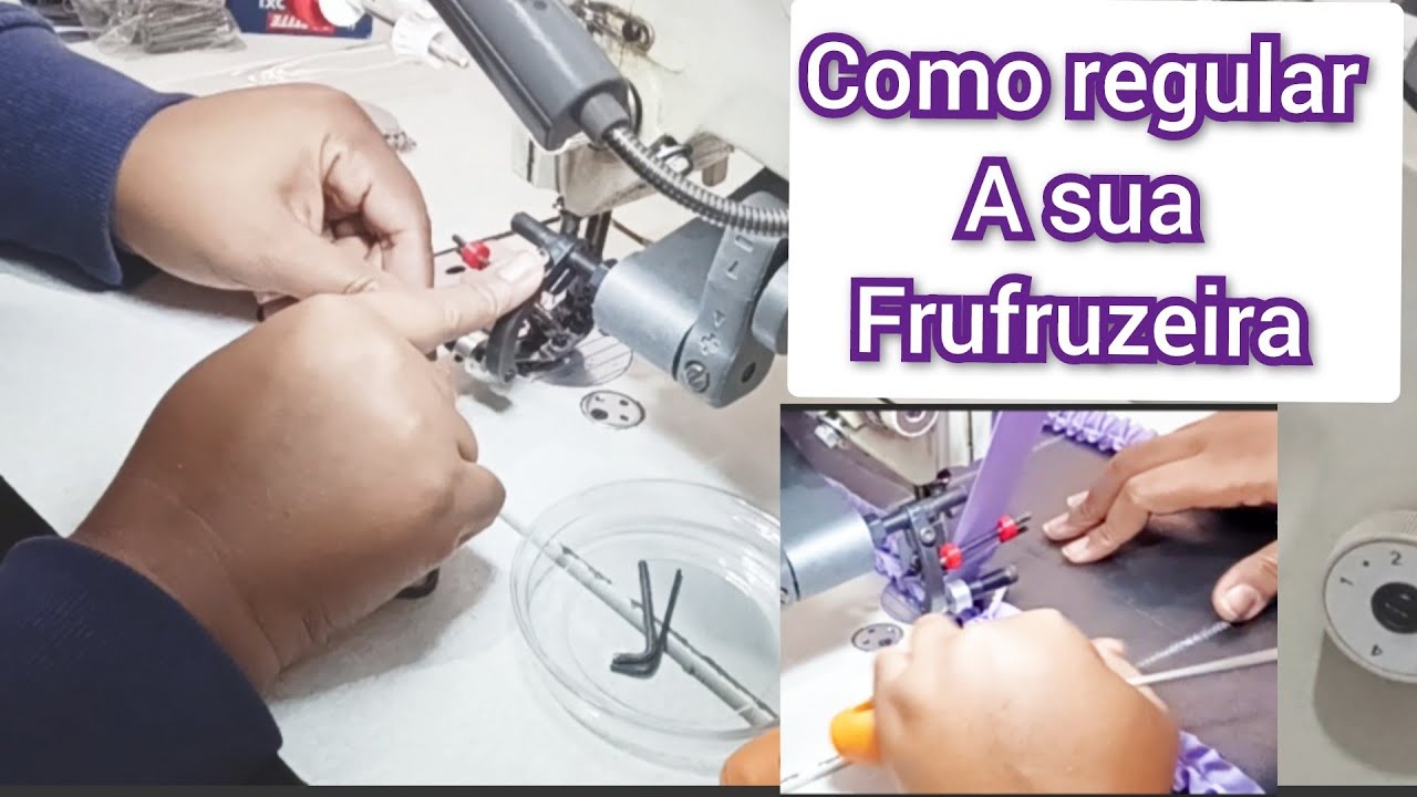 Como regular o seu aparelho de frufrupara n&atilde;o quebrar a agulha da sua m&aacute;quina de costura 💡