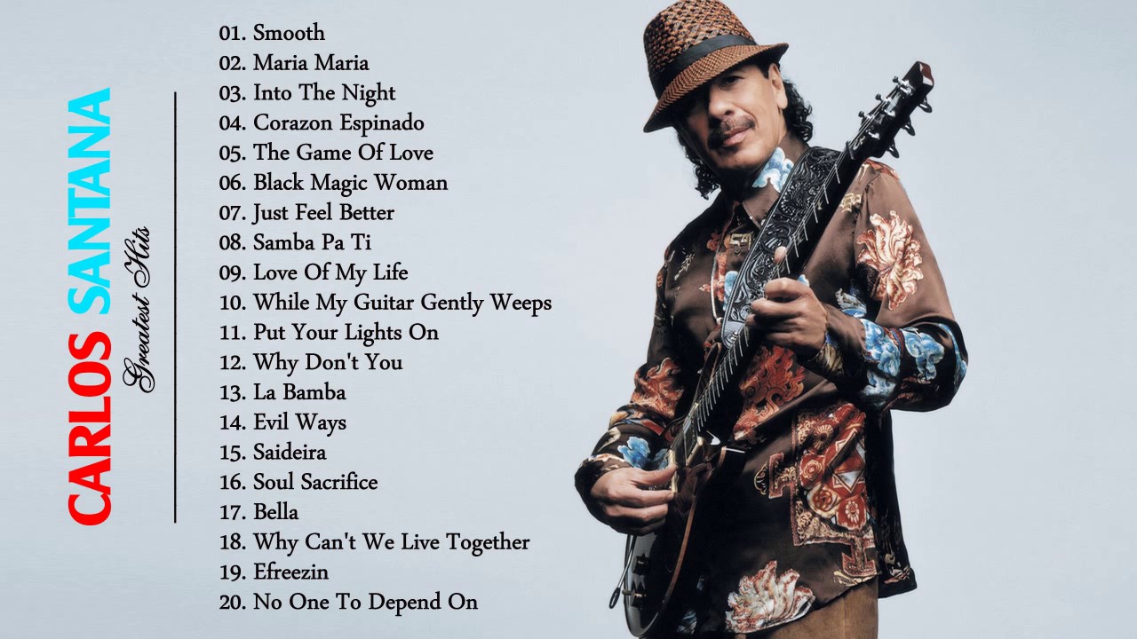 Carlos Santana Greatest Hits Full Album 2017 - Best Songs of Carlos Santana (Live)