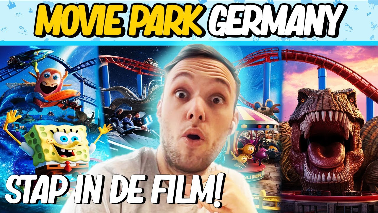 EEN NIEUWE ATTRACTIE IN 2025! - MOVIE PARK GERMANY REVIEW