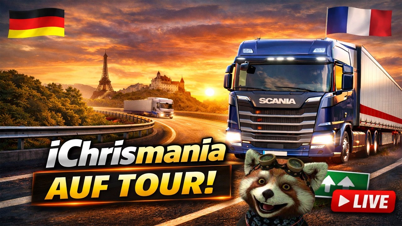 Fernfahrer - Abenteuer mit iChrismania | TruckersMP | Deutsch | Euro Truck Simulator 2 Live