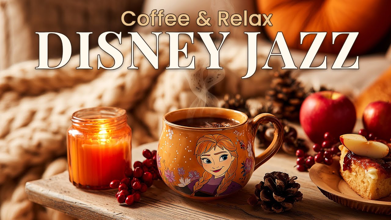 Плейлист Disney Jazz Coffee 🎷 | Расслабляющие джазовые каверы на классические песни Диснея