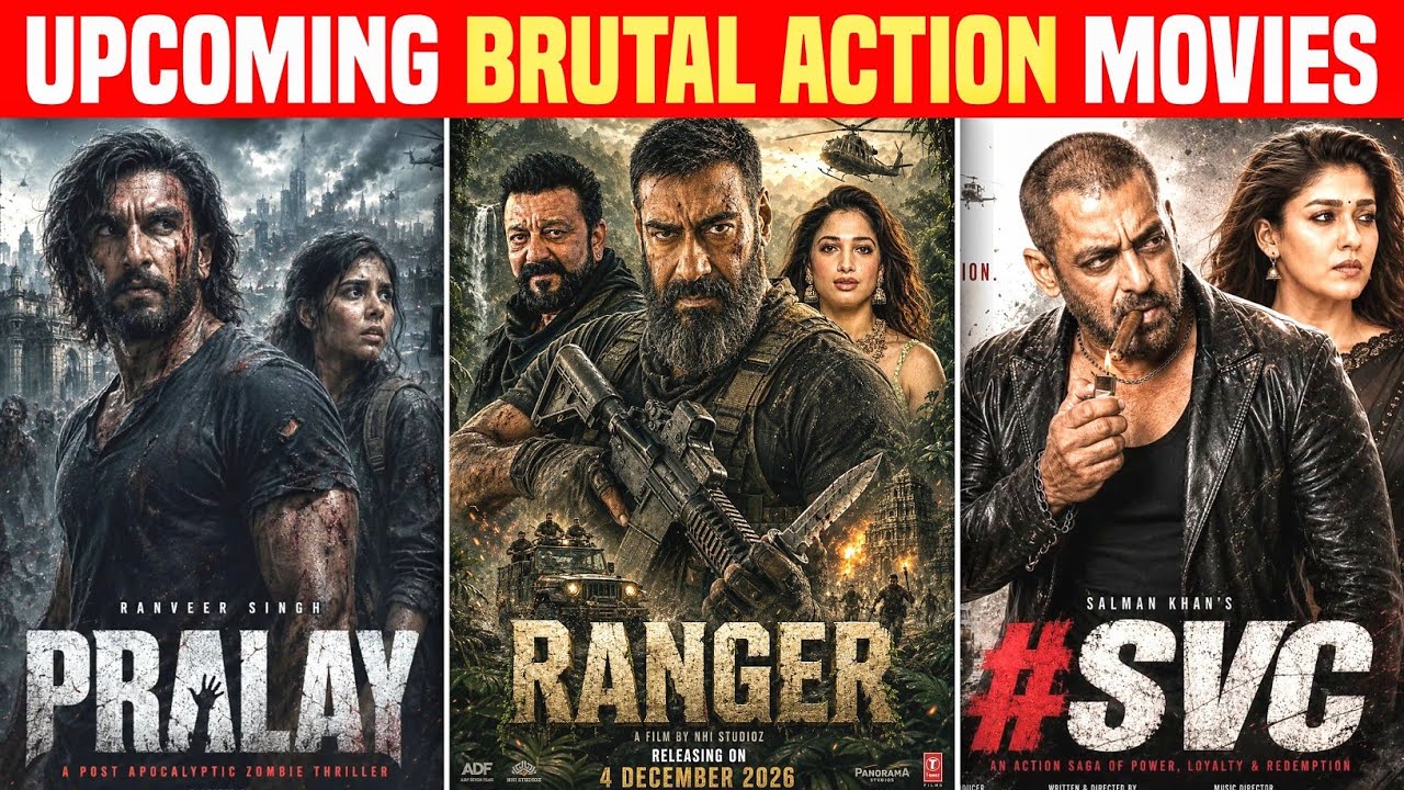 Top 10 Brutal Indian Action Movies That Will DESTROY The Box Office (2026-27) 💥