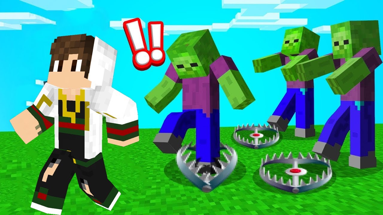 ماين كرافت : (حرب كرافت 2️⃣ ) الزومبي تحول واصبح اقوي 10 مرات (الزومبي احتل السيرفر🔥) !!؟😨😱#2