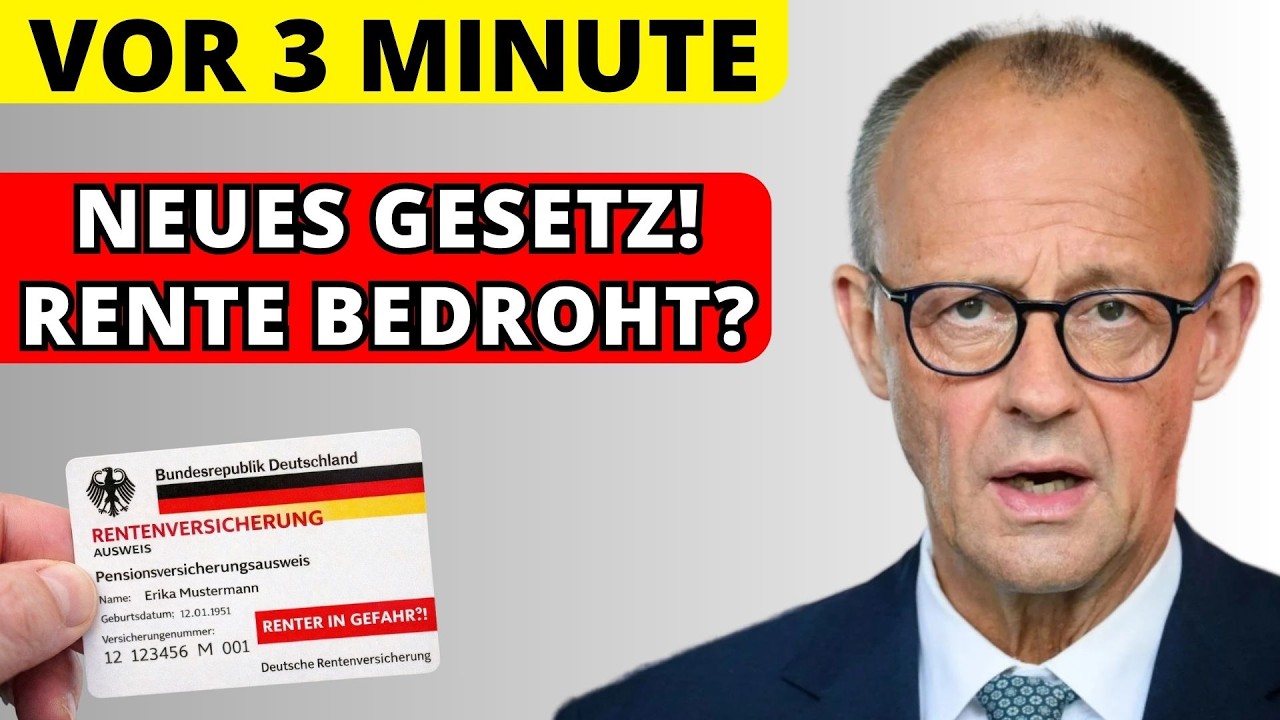 🚨 SCHOCK-GESETZ ab April! Das erwartet alle Rentner jetzt!