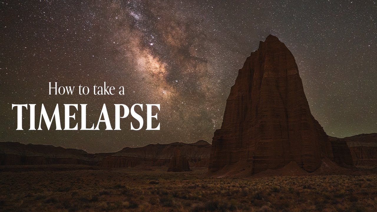 The Art of Capturing TIME - Timelapse Photography in Utah