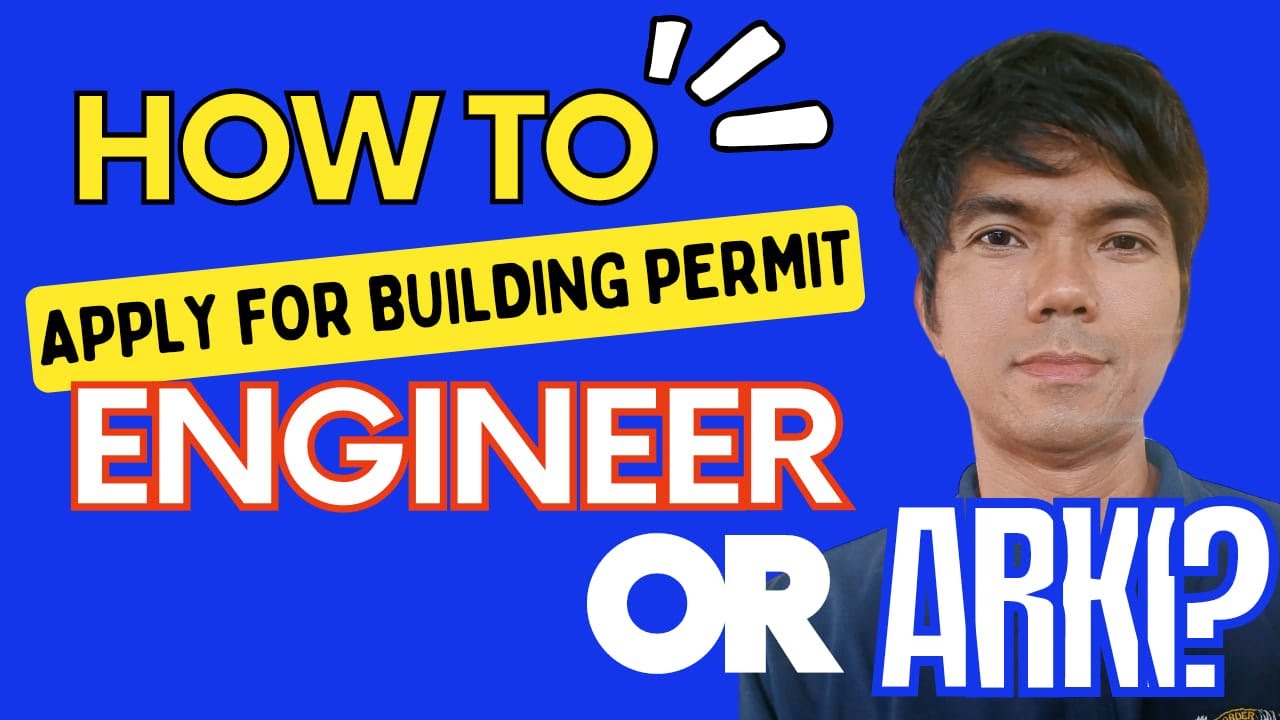 Engineer or Architect: Building Plan Part 1 - Building Permit Application