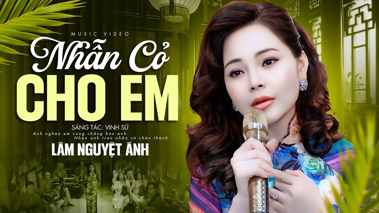 Nhẫn Cỏ Cho Em - Lâm Nguyệt Ánh | Tiếng Hát Da Diết Khiến Người Nghe Nghẹn Ngào