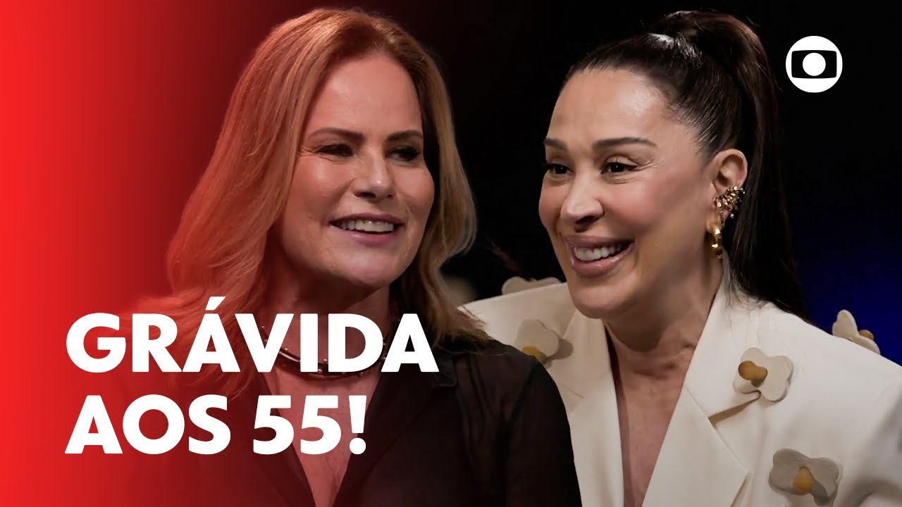 Claudia Raia revela o processo de gravidez e comenta nova fase! | Fantástico | TV Globo
