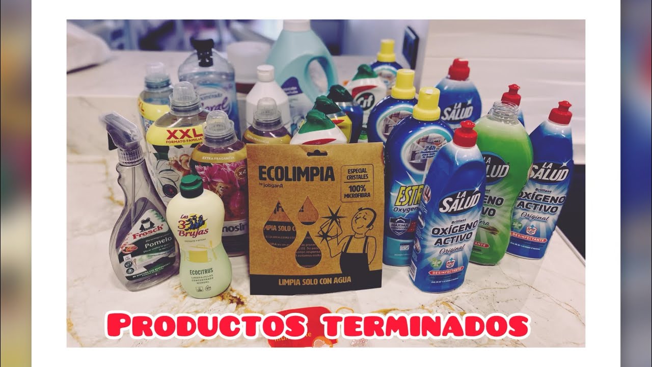 PRODUCTOS TERMINADOS/Limpieza del hogar 🧼🧴🧴
