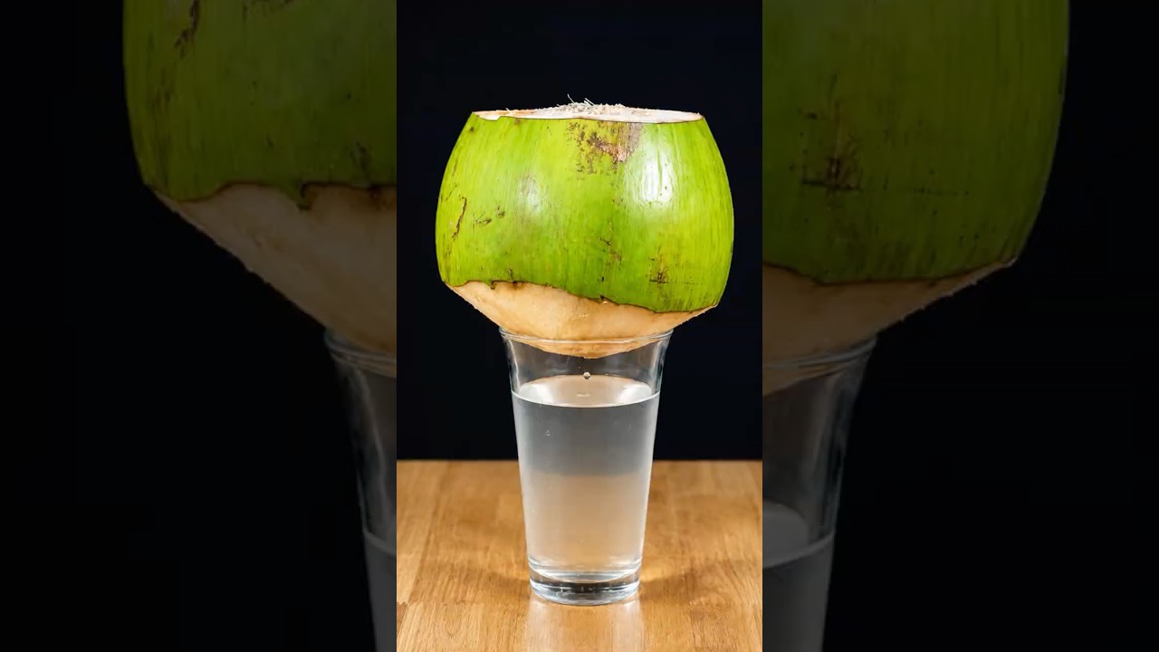🥭🥥 𝐌𝐀𝐍𝐆𝐎 𝐌𝐄𝐄𝐓𝐒 𝐂𝐎𝐂𝐎𝐍𝐔𝐓 𝐖𝐀𝐓𝐄𝐑! | #shots #asmr