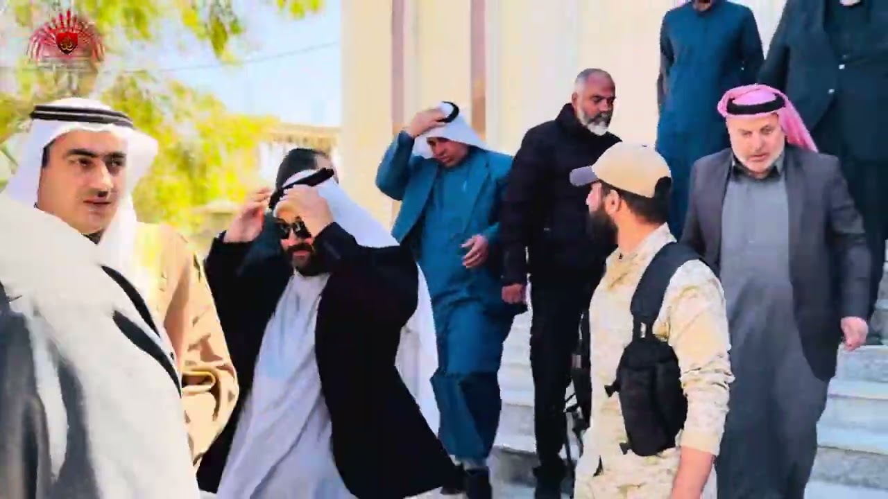 تشييع جثمان الشيخ عدي ميزر بحضور الشيخ مانع حميدي الدهام