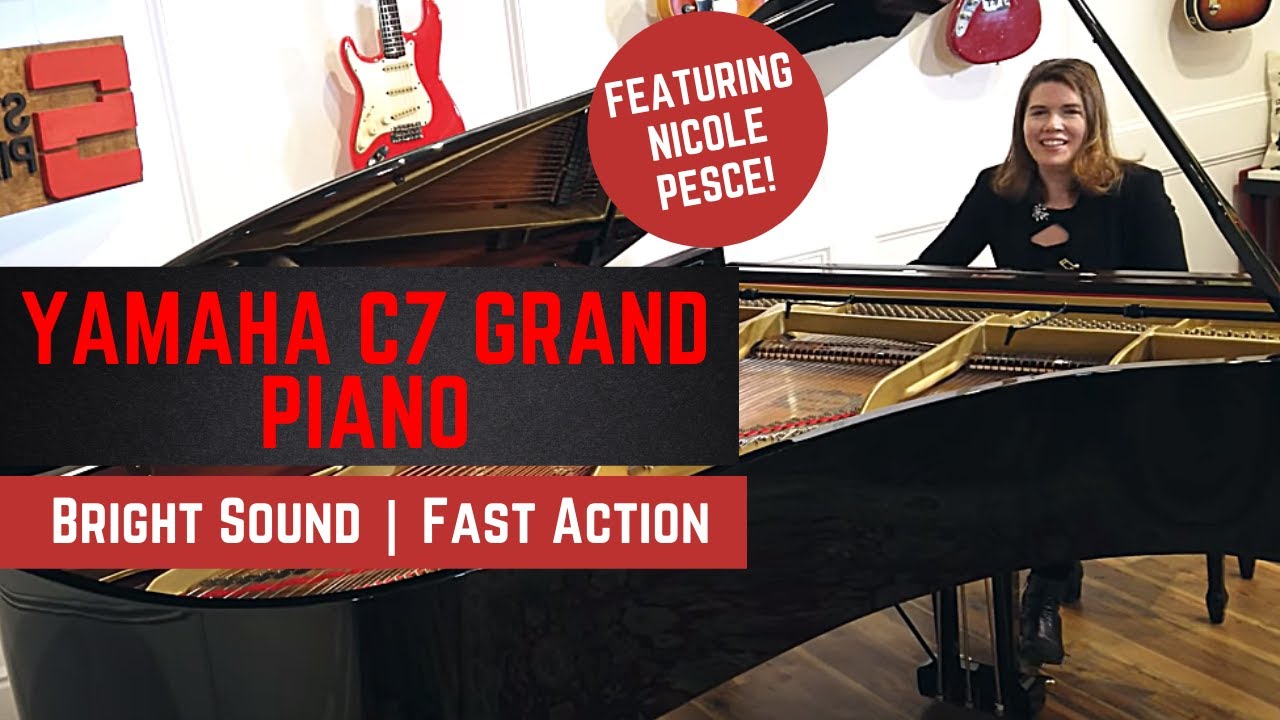 Yamaha C7 Grand Piano | Top Tier Fast Action Grand Piano