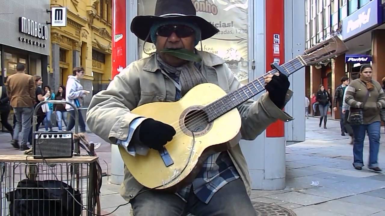Zé da Fôia homenageando a Paraíba