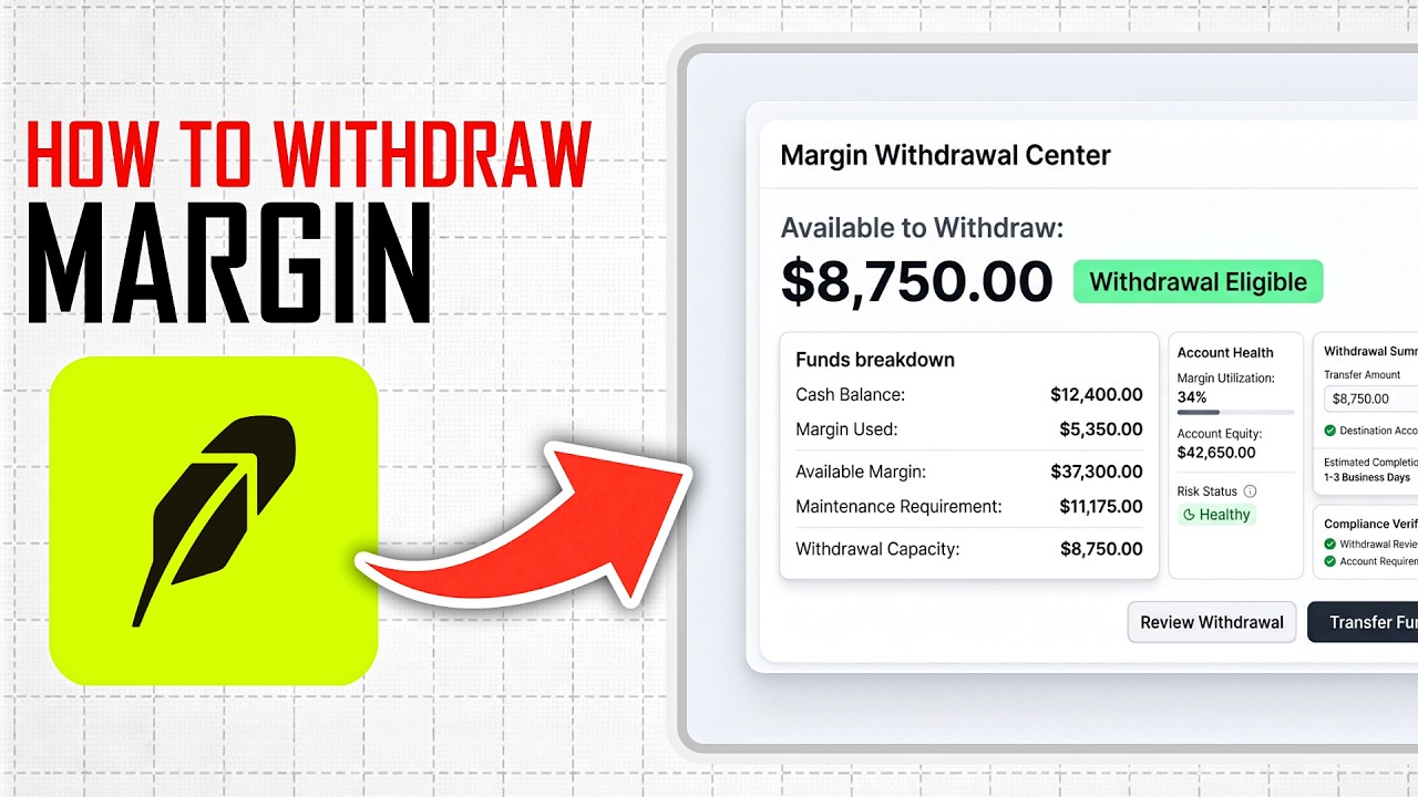 How To Withdraw Margin From Robinhood (Full Guide)