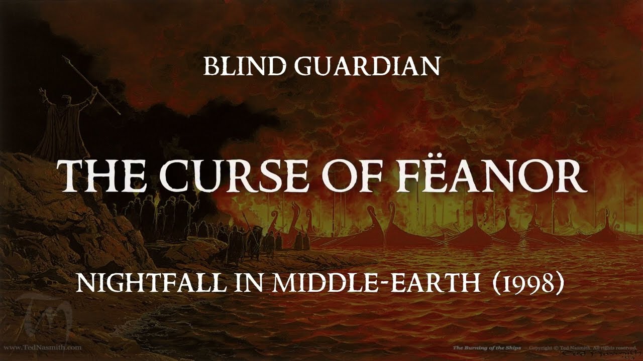 The Curse of Fëanor - Blind Guardian (Lyric Video)