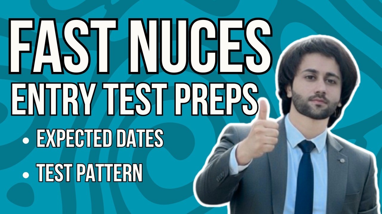 FAST University Entry Test Preparation 2026 I FAST Admission Schedule 2026 I FAST 2026 Preparation