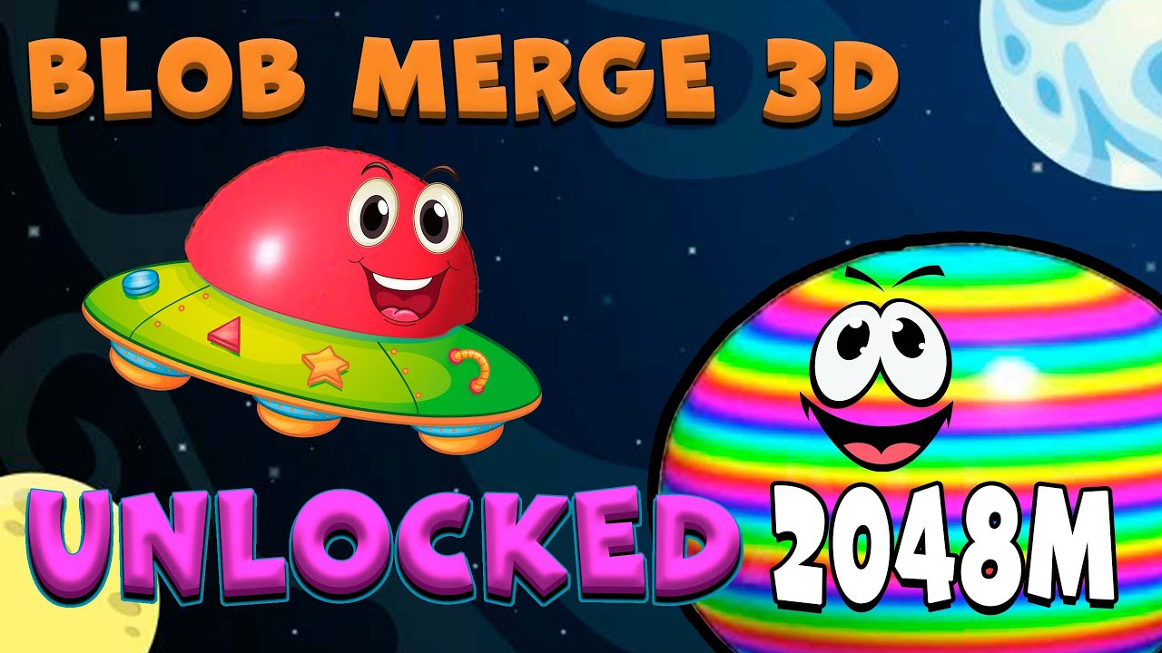 Blob Merge 3D | Unlocked 2048M | walkthrough/gameplay