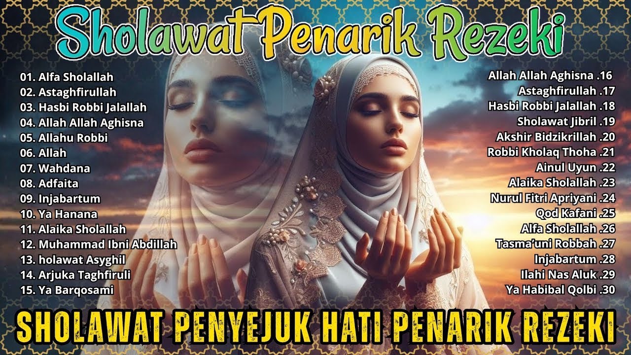 SHOLAWAT JIBRIL PEMBUKA PINTU REZEKI || ALFA SHOLALLAH || SHOLAWAT NABI MERDU TERBARU 2026