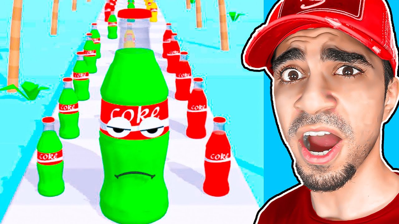 تحدي اكبر كوكاكولا بالعالم 🔥😱 - Juice Run